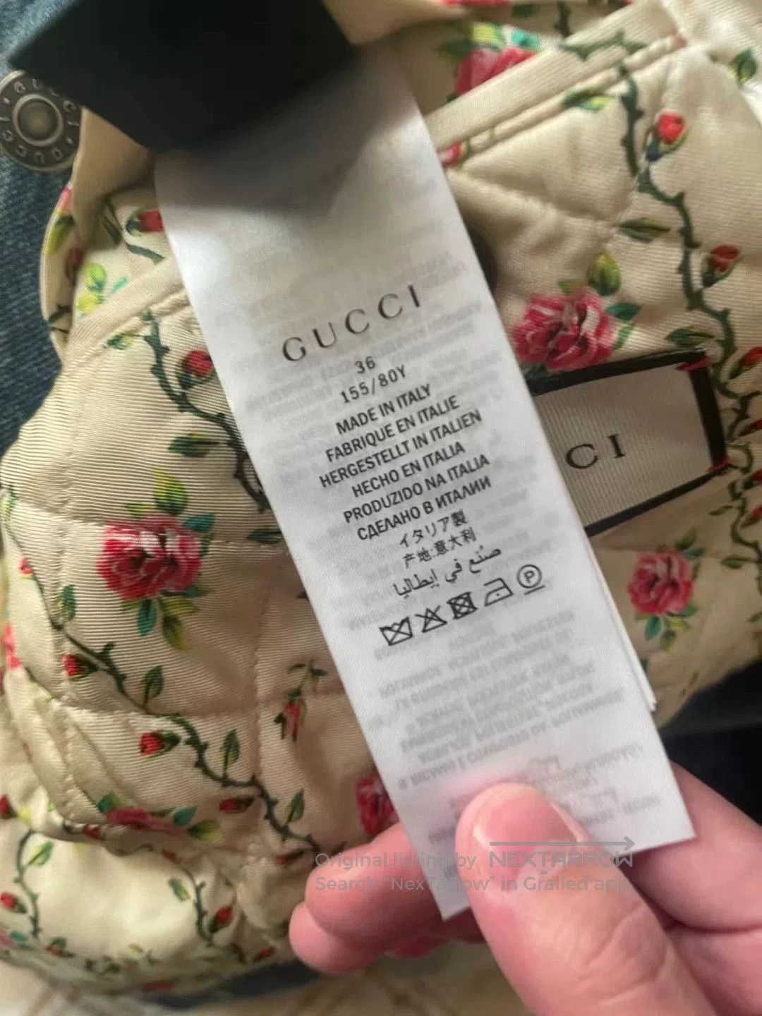 Gucci gucci x ny denim jacket all-star edition. Size US M / EU 48-50 / 2 - 2 Thumbnail