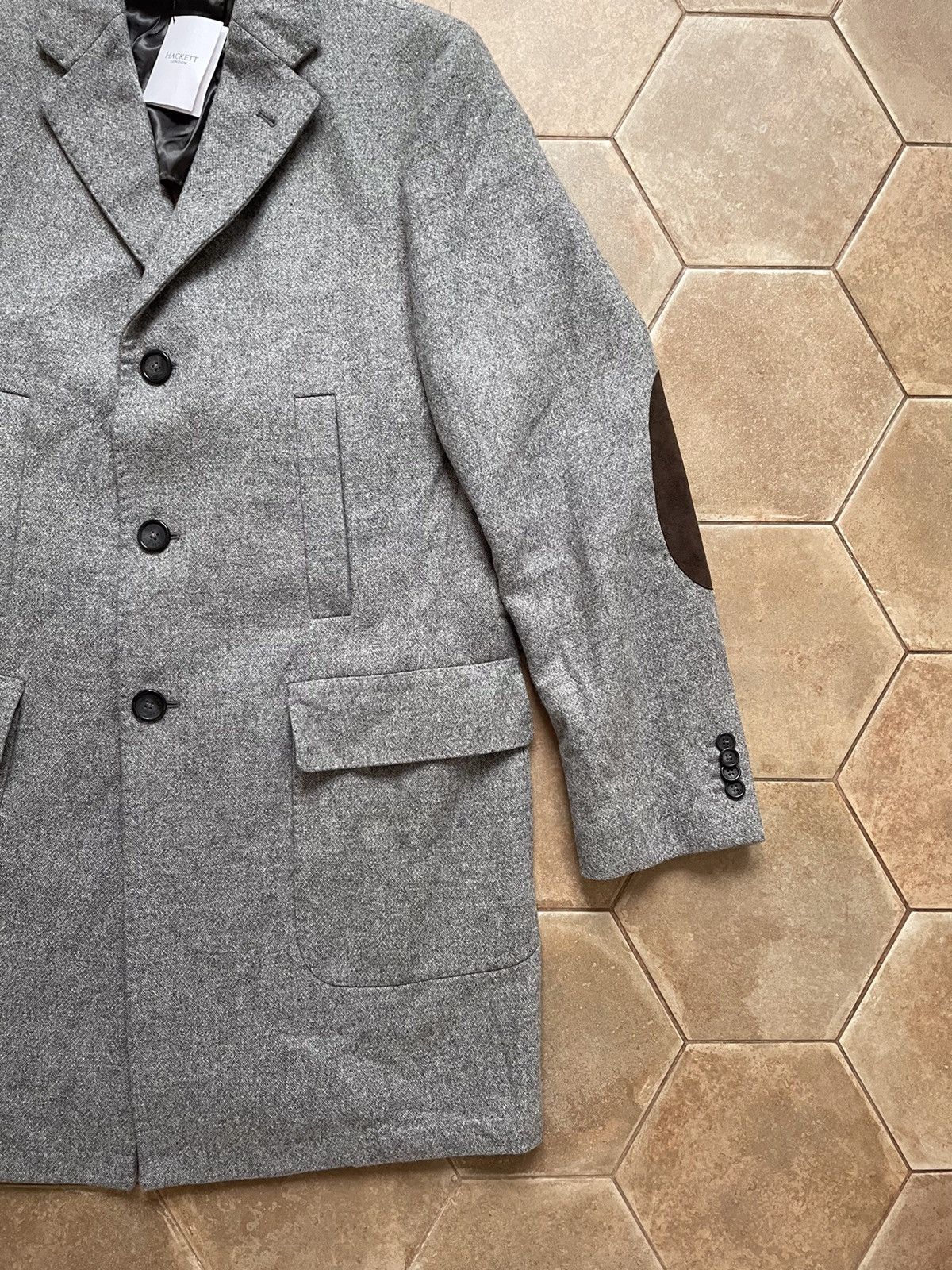 Hackett HACKETT LONDON WOOL COAT NEW Size US L / EU 52-54 / 3 - 2 Thumbnail