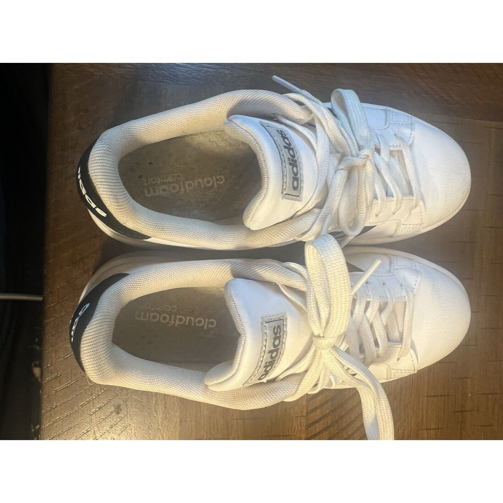 Adidas Adidas Sneakers Women's Size 6 White Black Athletic Shoes Size US 6 / IT 36 - 8 Thumbnail