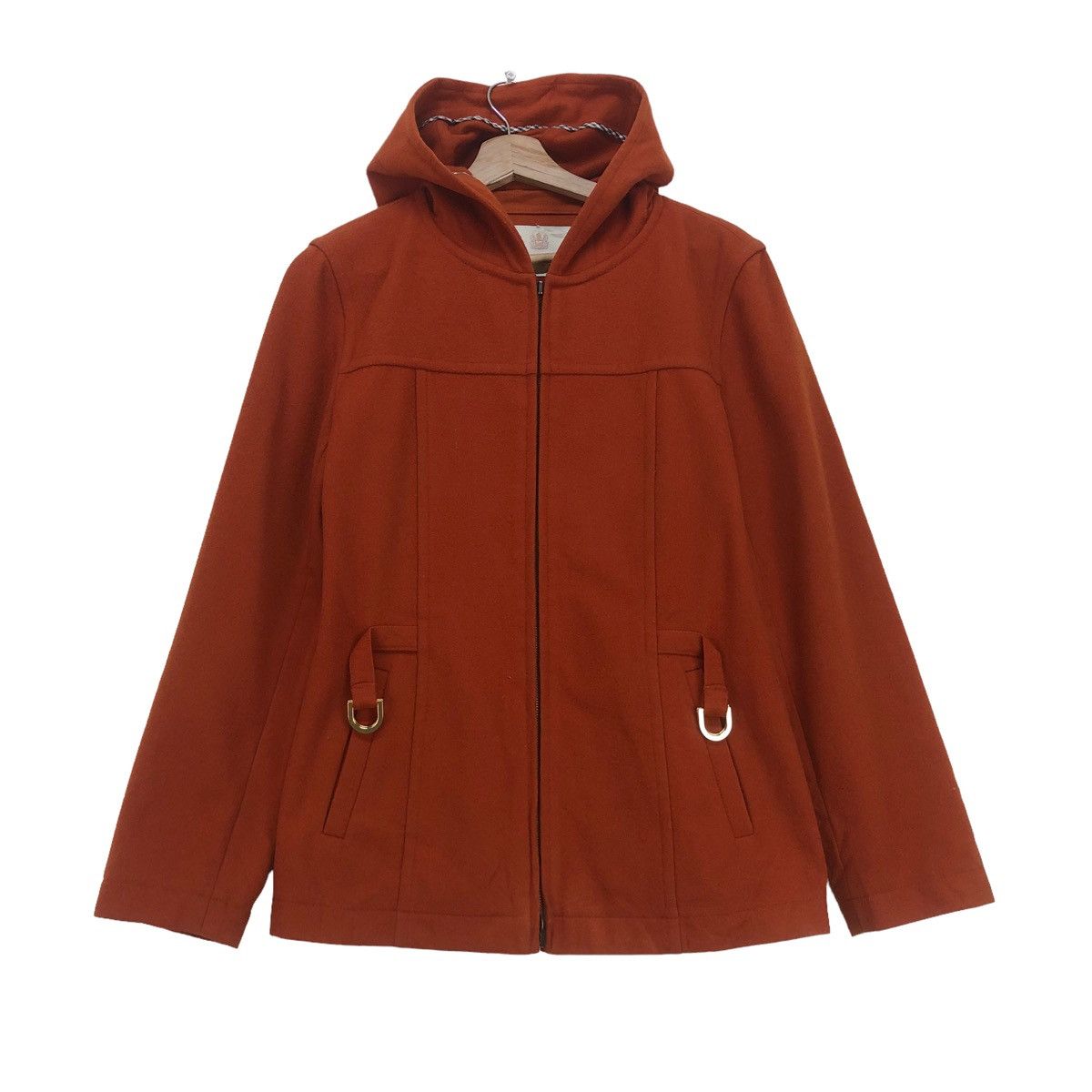 Aquascutum 🔥AquaScutum Hooded Orange Jacket Size M / US 6-8 / IT 42-44 - 1 Thumbnail
