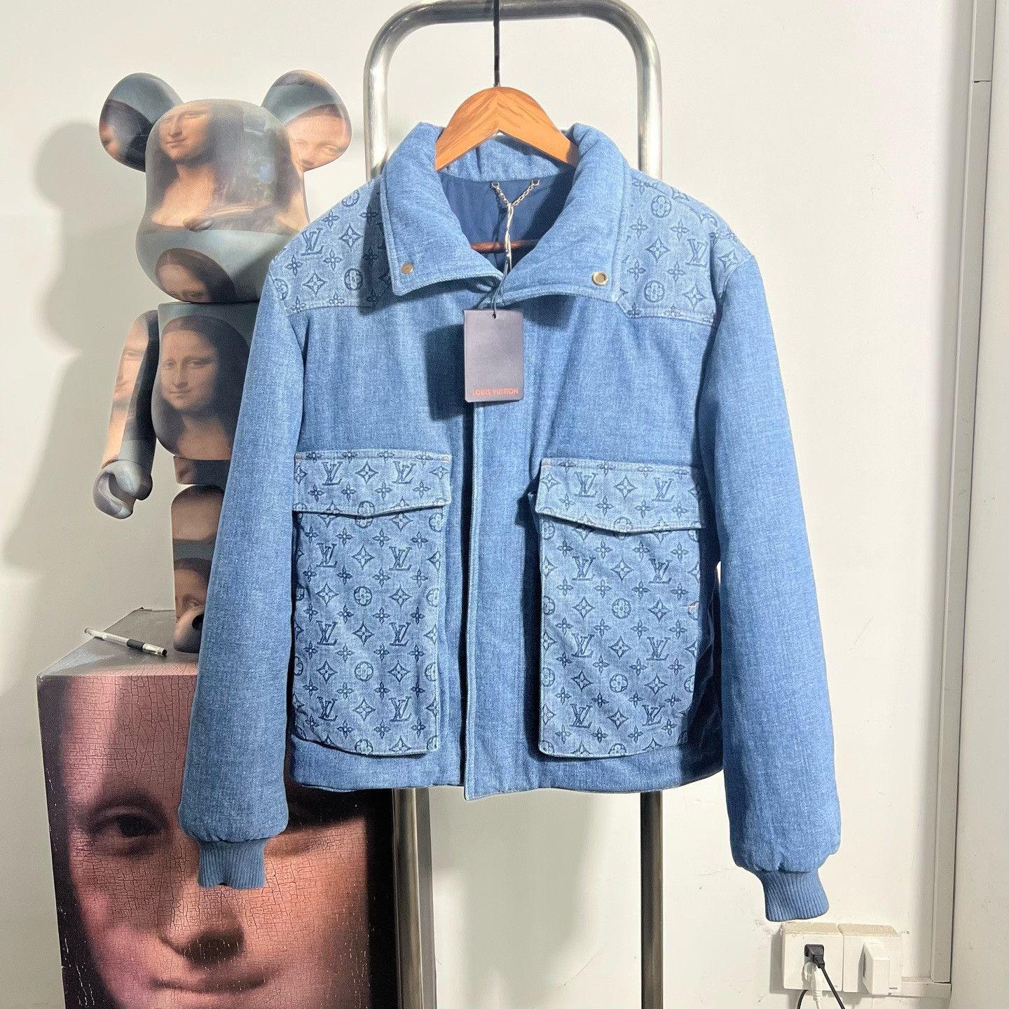 Louis Vuitton Louis Vuitton Denim Cotton Heavy Coat s Men Size US S / EU 44-46 / 1 - 1 Thumbnail