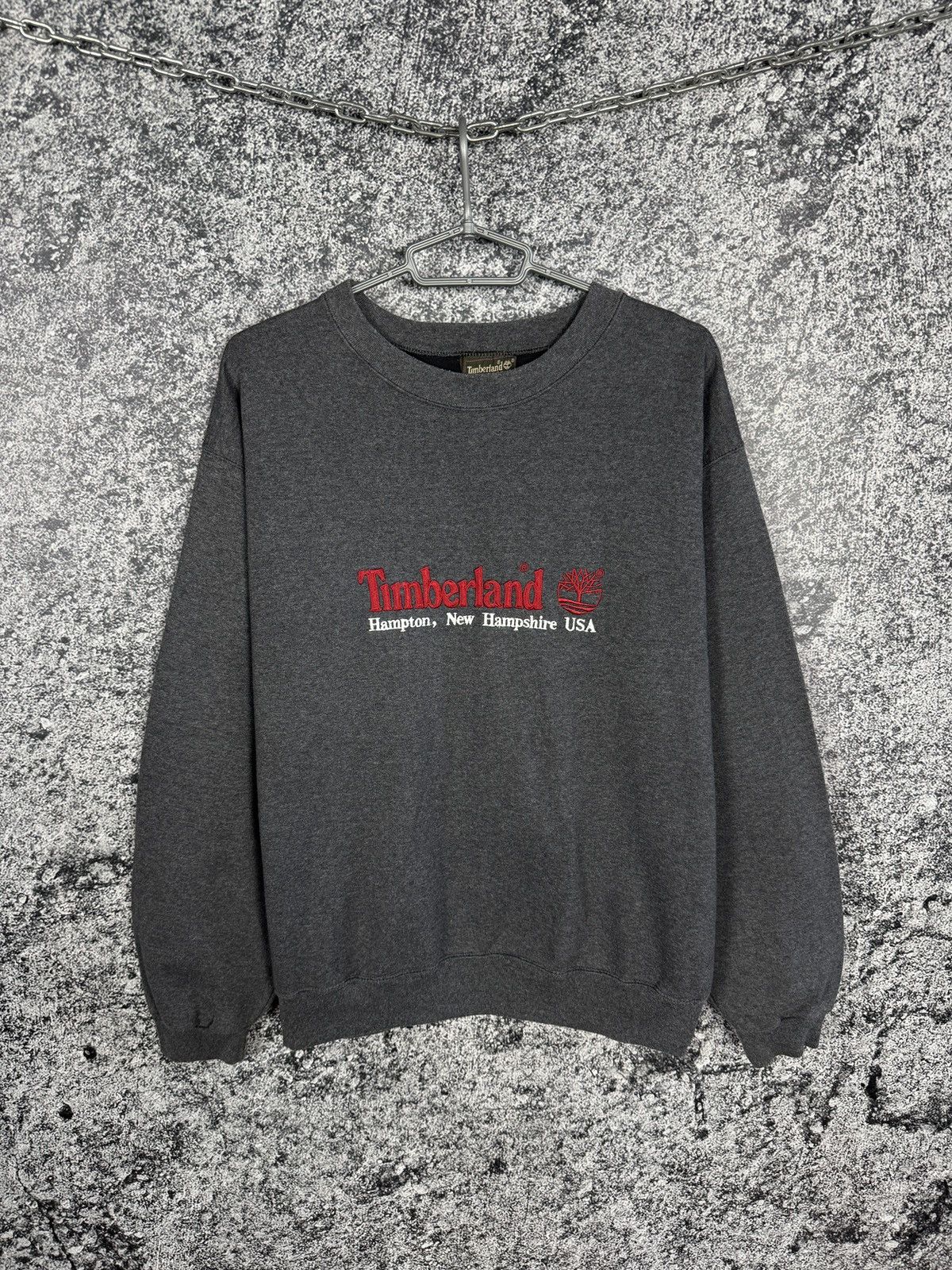 Timberland Timberland Weathergear Vintage Sweatshirt Embroidered Logo Size US L / EU 52-54 / 3 - 1 Thumbnail