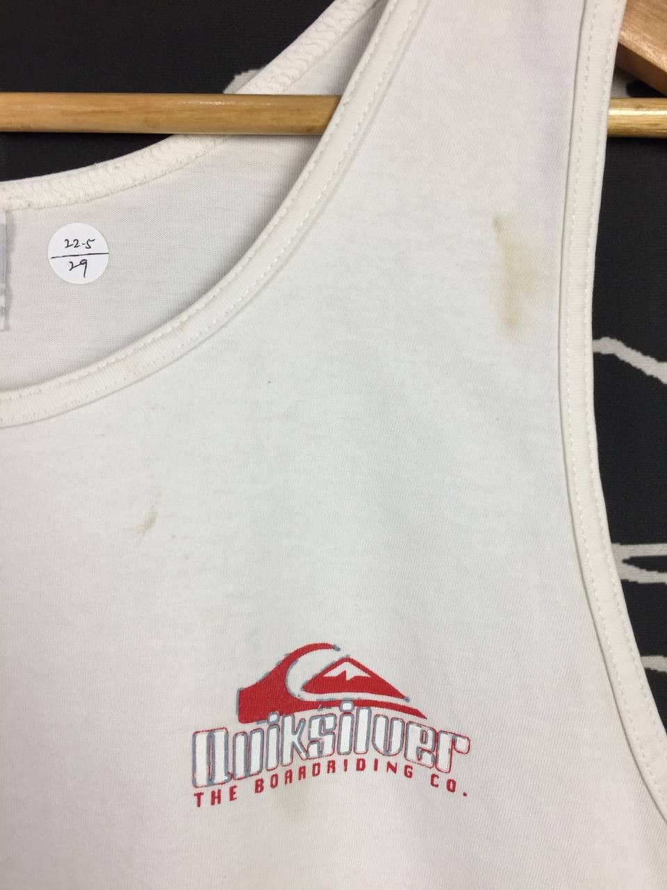Quiksilver Vtg Quiksilver The Boardriding Co. Logo Surf Tank Top Size US L / EU 52-54 / 3 - 13 Thumbnail