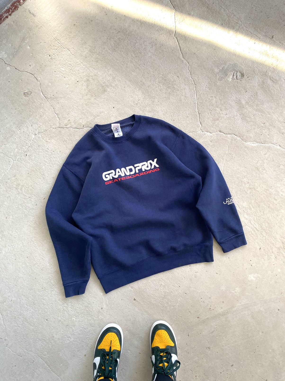 Spitfire 90’s Vintage Grand Prix Skateboarding Sweatshirt Y2K Supreme Size US L / EU 52-54 / 3 - 2 Thumbnail