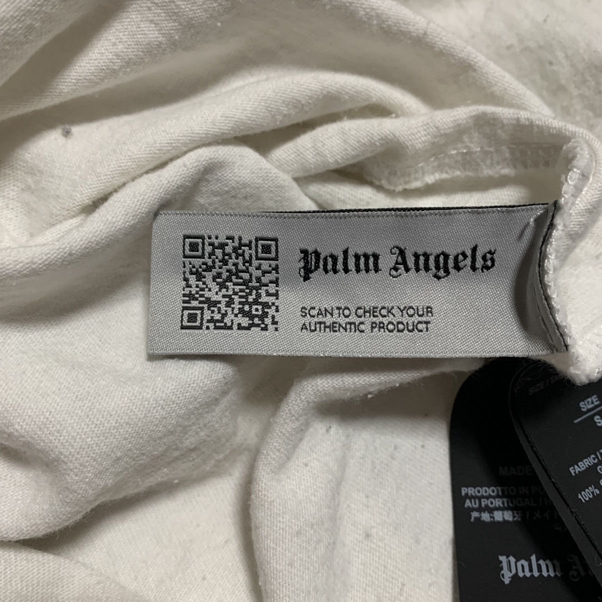 Palm Angels Palm Angels Small Palm Tree Graphic White Tee Size US S / EU 44-46 / 1 - 8 Thumbnail