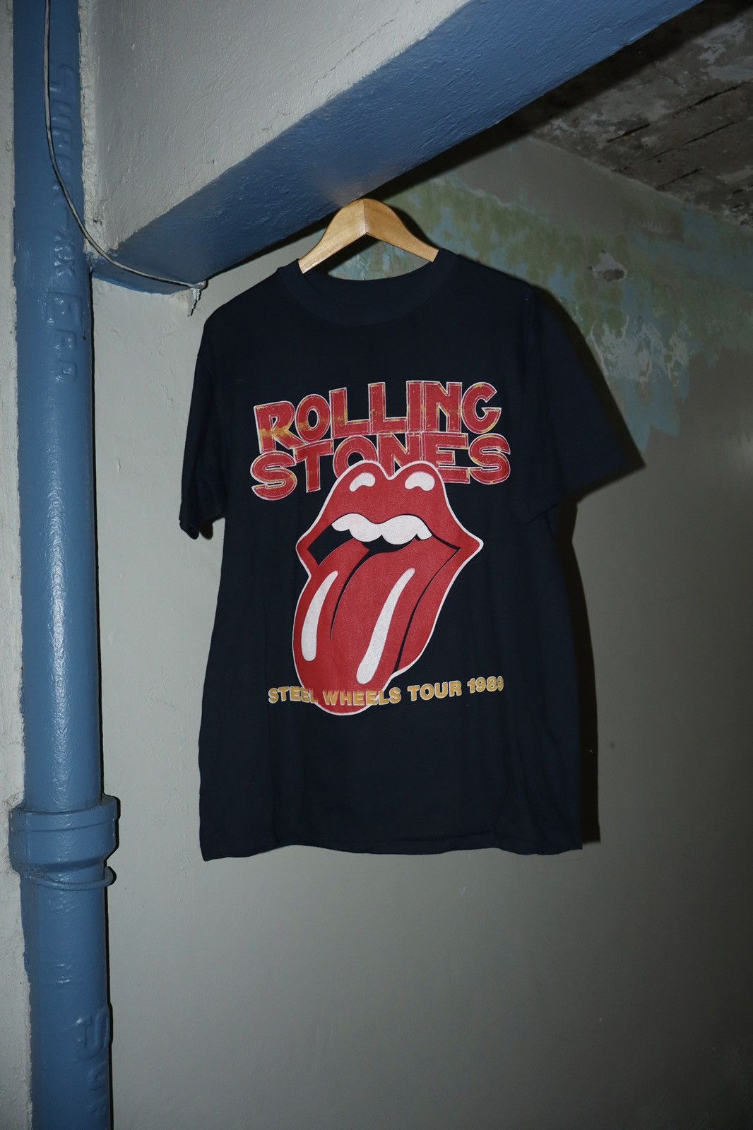 Vintage The Rolling Stones Steel Wheels tour 1989 tee