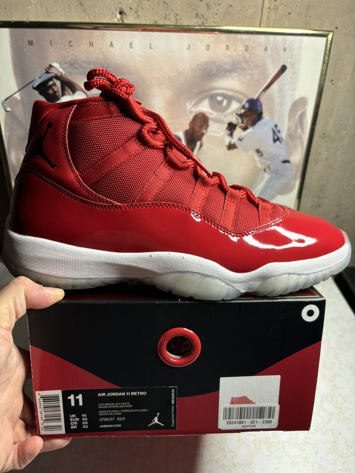 Jordan Brand Air Jordan 11 Retro Win Like 96 Win Like '96 2017 Size US 11 / EU 44 - 1 Thumbnail