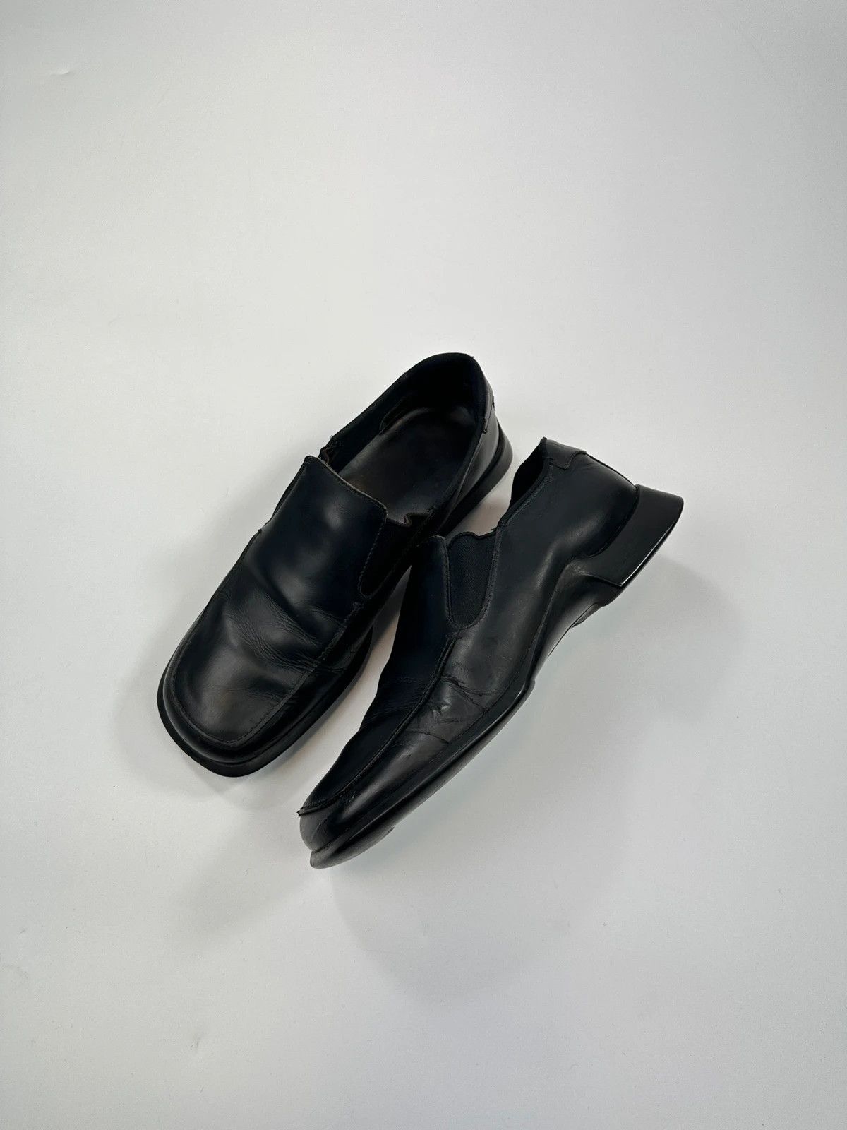 Prada Square Toe Loafers | Grailed