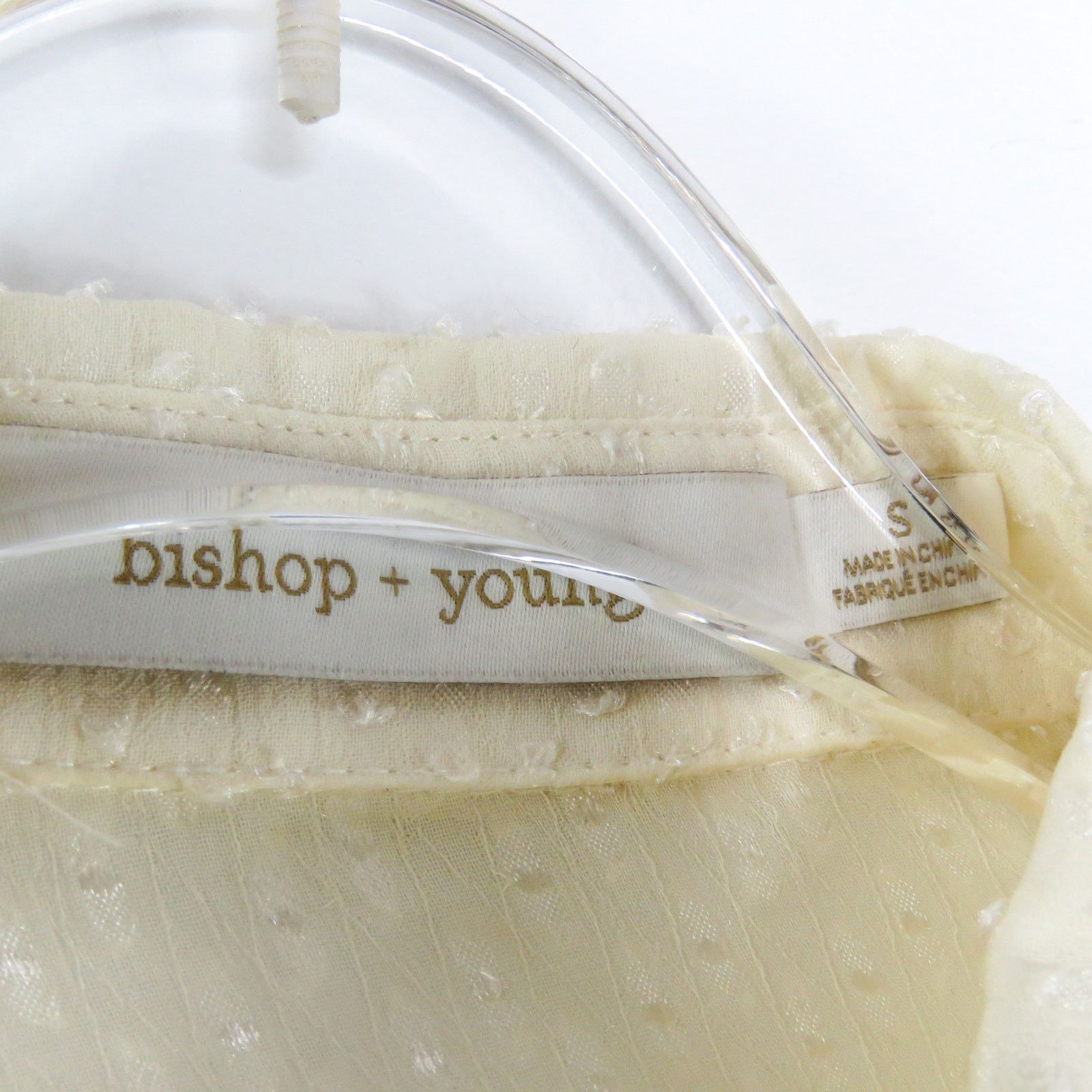 Anthropologie Anthropologie Bishop & Young Harper Tie Waist Blouse Small Size S / US 4 / IT 40 - 9 Thumbnail