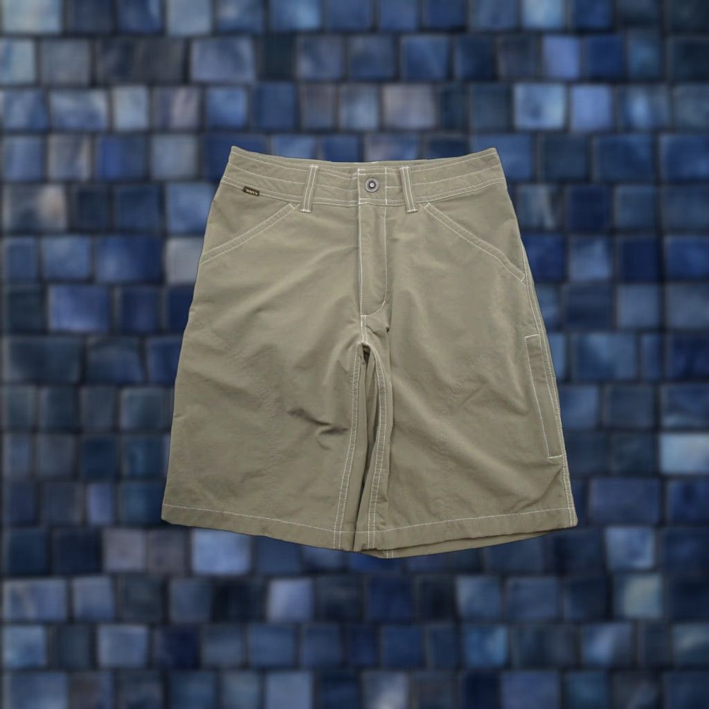 Vintage Kuhl Shorts Mens Size 30 Green Nylon Blend Hiking Cargo Snap Outdoors Stretch Size US 30 / EU 46 - 1 Thumbnail