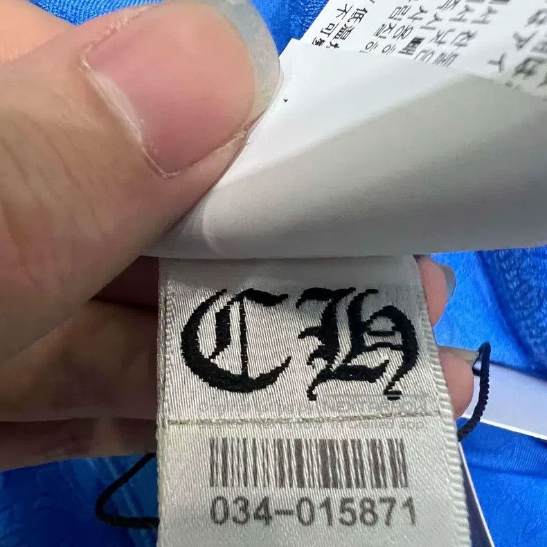 Chrome Hearts CHROME HEARTS Size L Blue printed dark cross shorts cycling Size US 32 / EU 48 - 5 Thumbnail