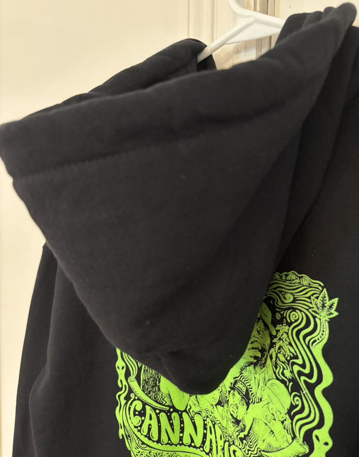 Gildan 2023 High Times Cannabis Cup Black / Green Hoodie - Sz: M Size US M / EU 48-50 / 2 - 6 Thumbnail