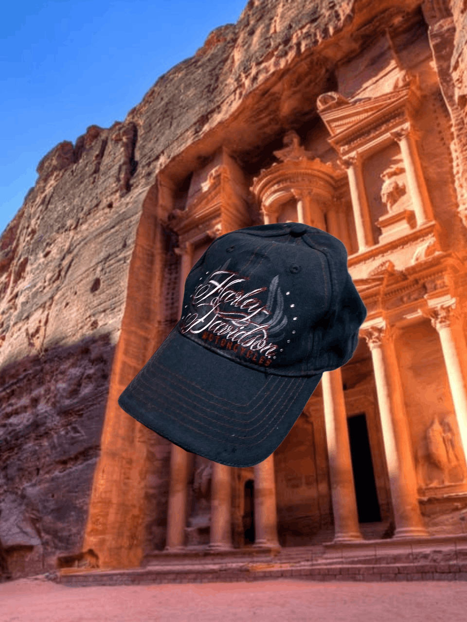 Harley Davidson Hats Harley Davidson big logo Vintage Cap Y2K motor cycles Size ONE SIZE - 1 Thumbnail