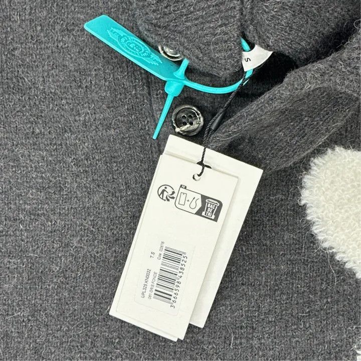 AMI AMIPARIS FW24 Heart Pattern Knit Polo Sweater -2507 Size US S / EU 44-46 / 1 - 3 Thumbnail
