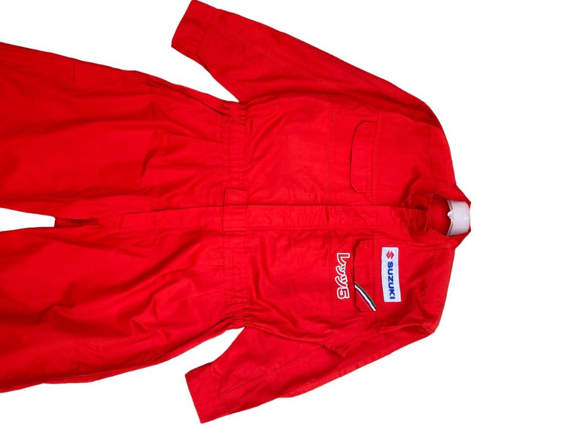 Japanese Brand Vintage Suzuki Overall Jumpsuit Size US 33 - 7 Thumbnail