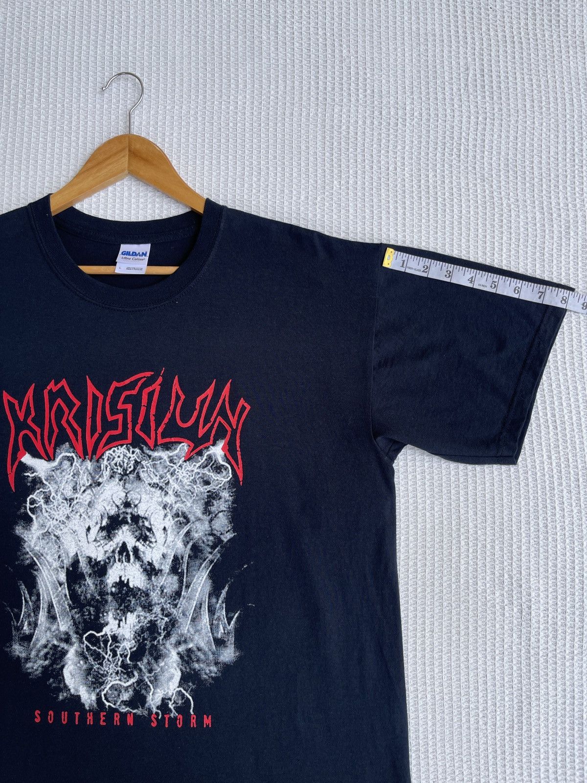 Band Tees Rare🔥Vintage KRISIUN Heavy Metal Band Tee Size US L / EU 52-54 / 3 - 11 Thumbnail