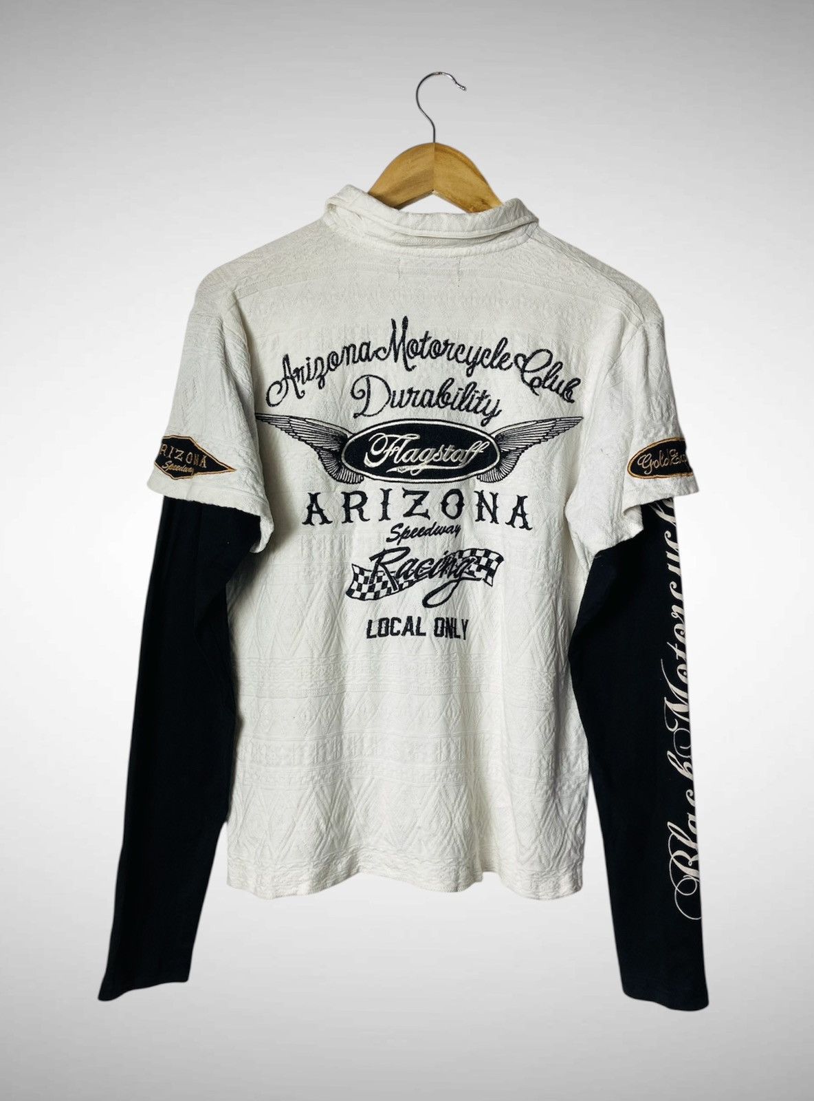 Flagstuff 🔥🔥 Vintage Flagstaff Long Sleeve Shirt Size US M / EU 48-50 / 2 - 1 Thumbnail
