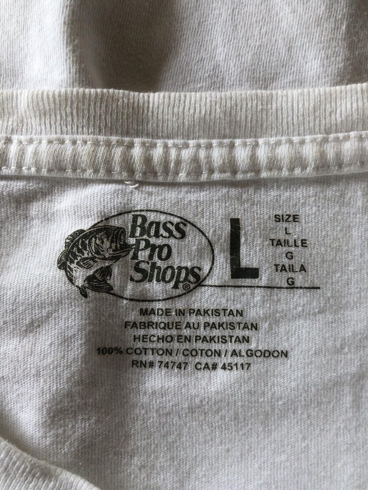 Bass Pro Shops Bass Pro Shops Centre Logo Tshirts Size US L / EU 52-54 / 3 - 8 Thumbnail