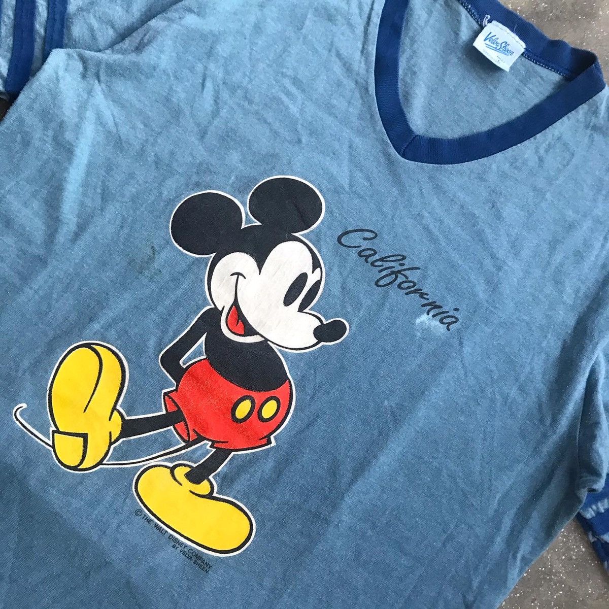 Disney × Mickey Mouse × Vintage T-Shirt Vintage Mickey Mouse California Size US L / EU 52-54 / 3 - 3 Thumbnail
