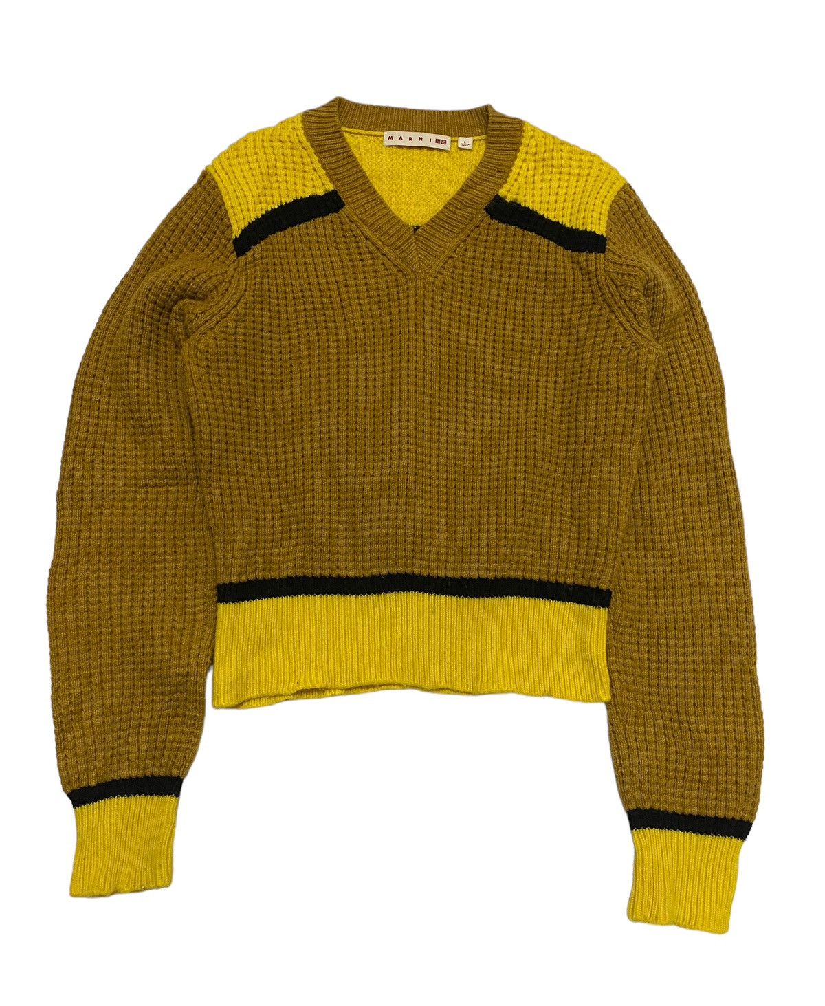 Marni × Uniqlo Marni X Uniqlo Knit Cropped Jacket Size M / US 6-8 / IT 42-44 - 1 Thumbnail