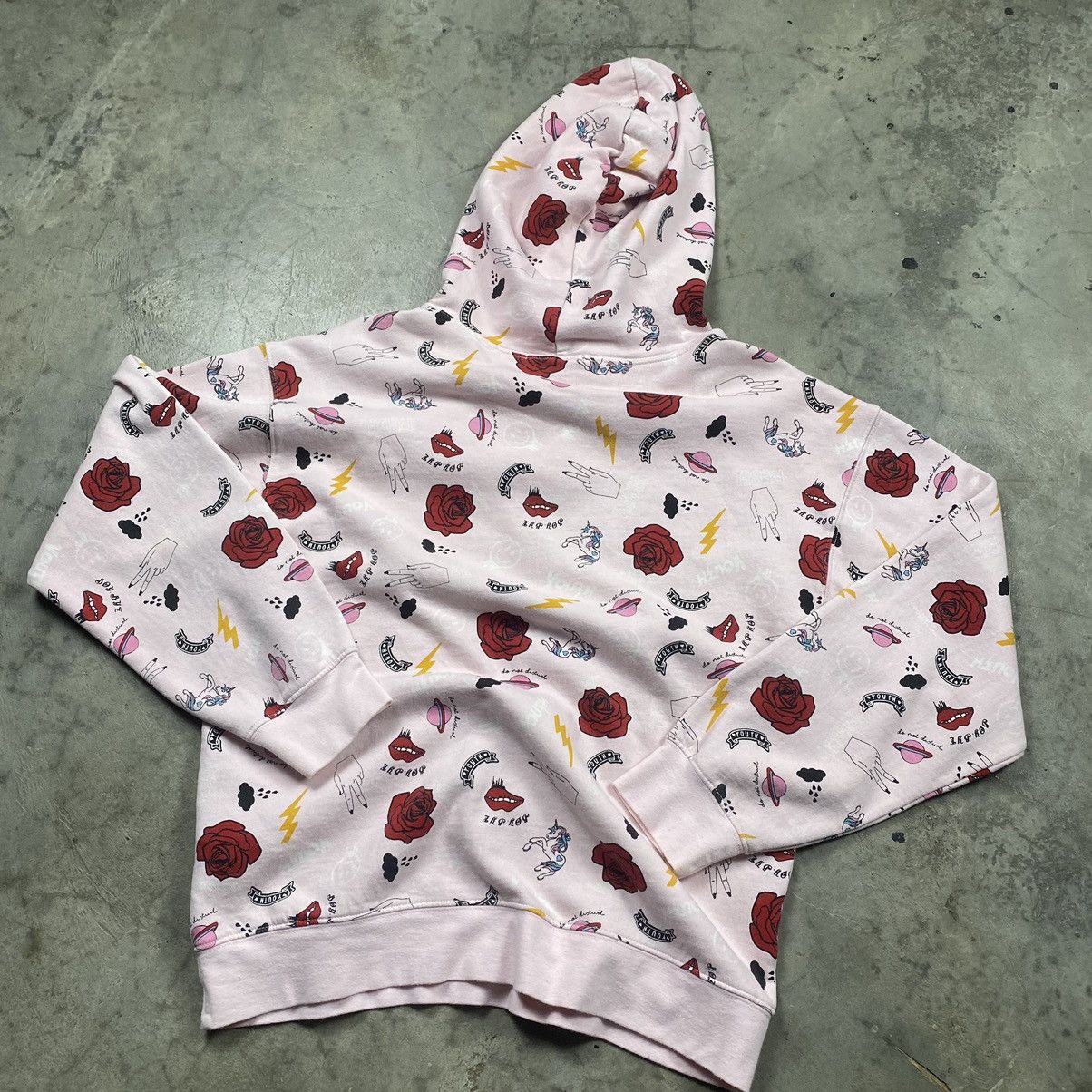 Japanese Brand Pony Girls Streetwear Art Motives Fullprint Pullover Size US M / EU 48-50 / 2 - 5 Thumbnail