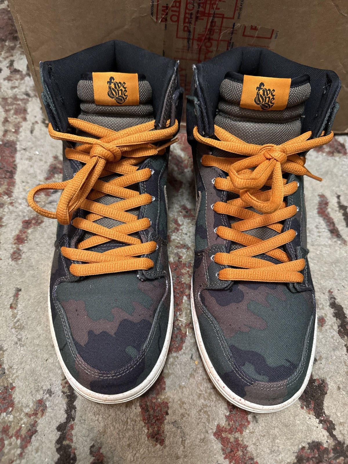 Nike Nike SB Dunk High Premium “FiveOneO” 510 Tried On Only! Mint Size US 11.5 / EU 44-45 - 2 Thumbnail