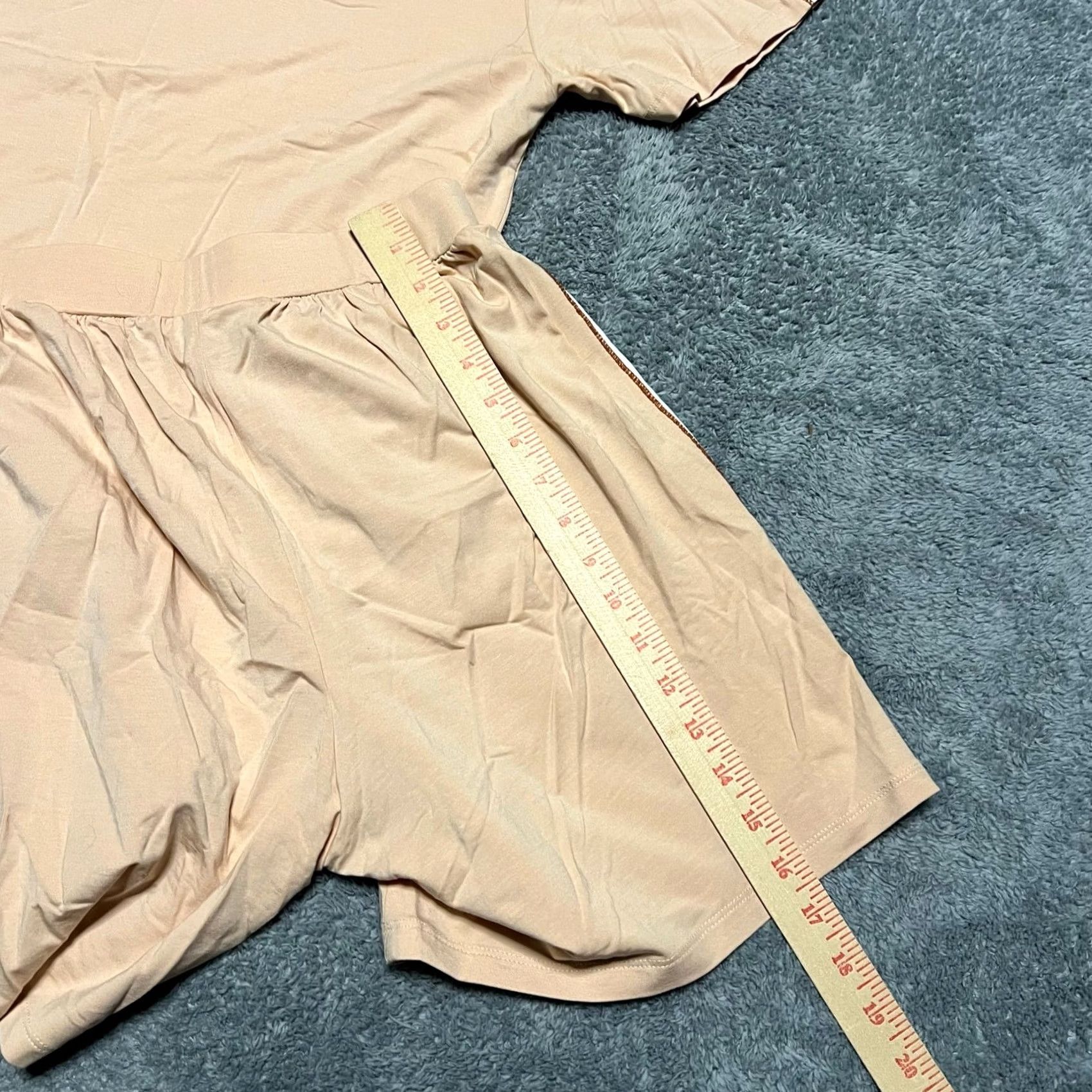 Vintage NACHILA Pajamas Womens Medium Bamboo Short Sleeve Shorts Pajama Set Orange M Womens Pajama Set Size 32" / US 10 / IT 46 - 6 Thumbnail
