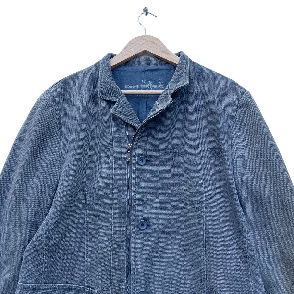 Adolfo Dominguez × Designer 💥Vintage Italian Adolfo Dominguez Casual Jacket Size US M / EU 48-50 / 2 - 3 Thumbnail