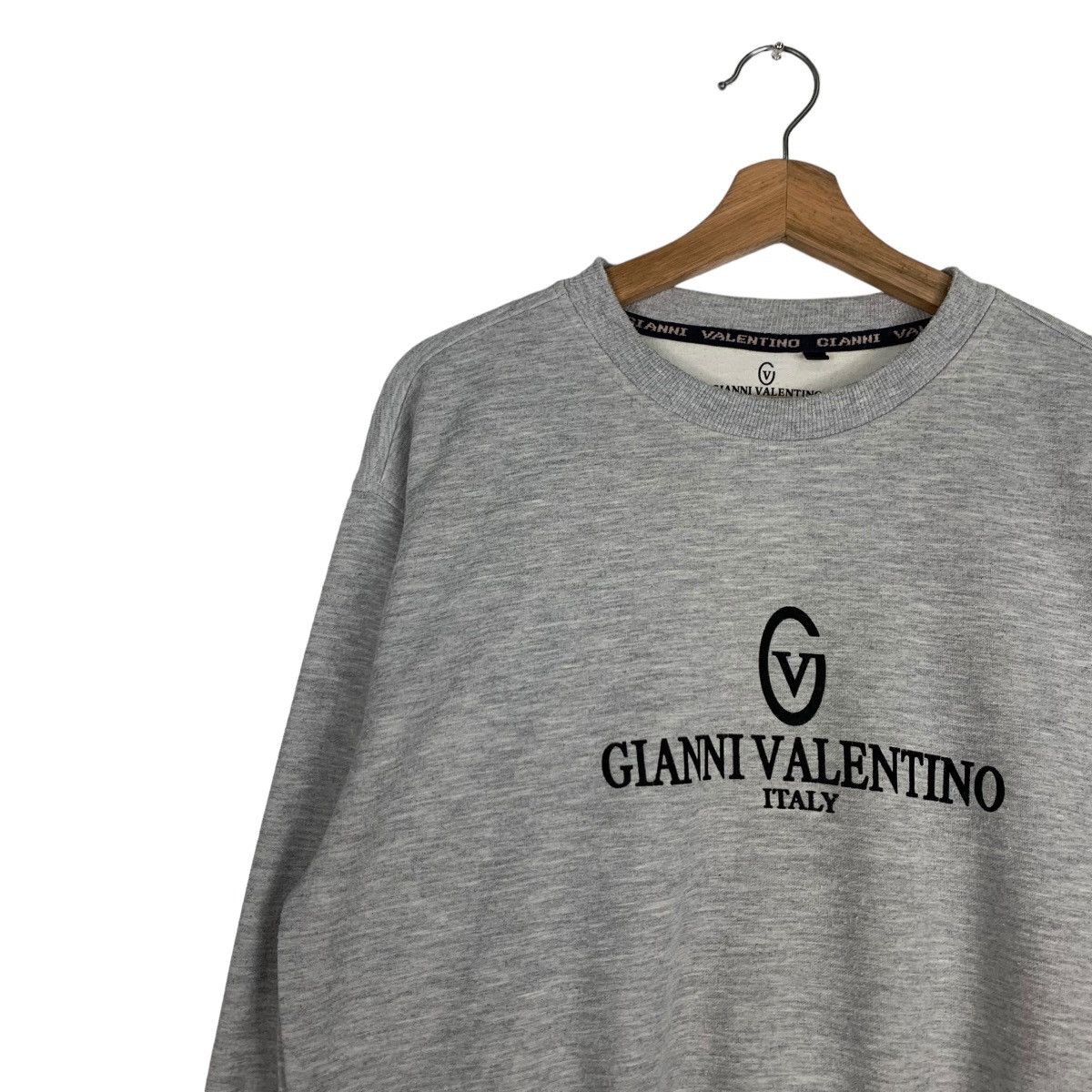Gianni Valentino GIANNI VALENTINO Embroidery Big Logo Sweatshirts #0619-C29 Size US M / EU 48-50 / 2 - 3 Thumbnail