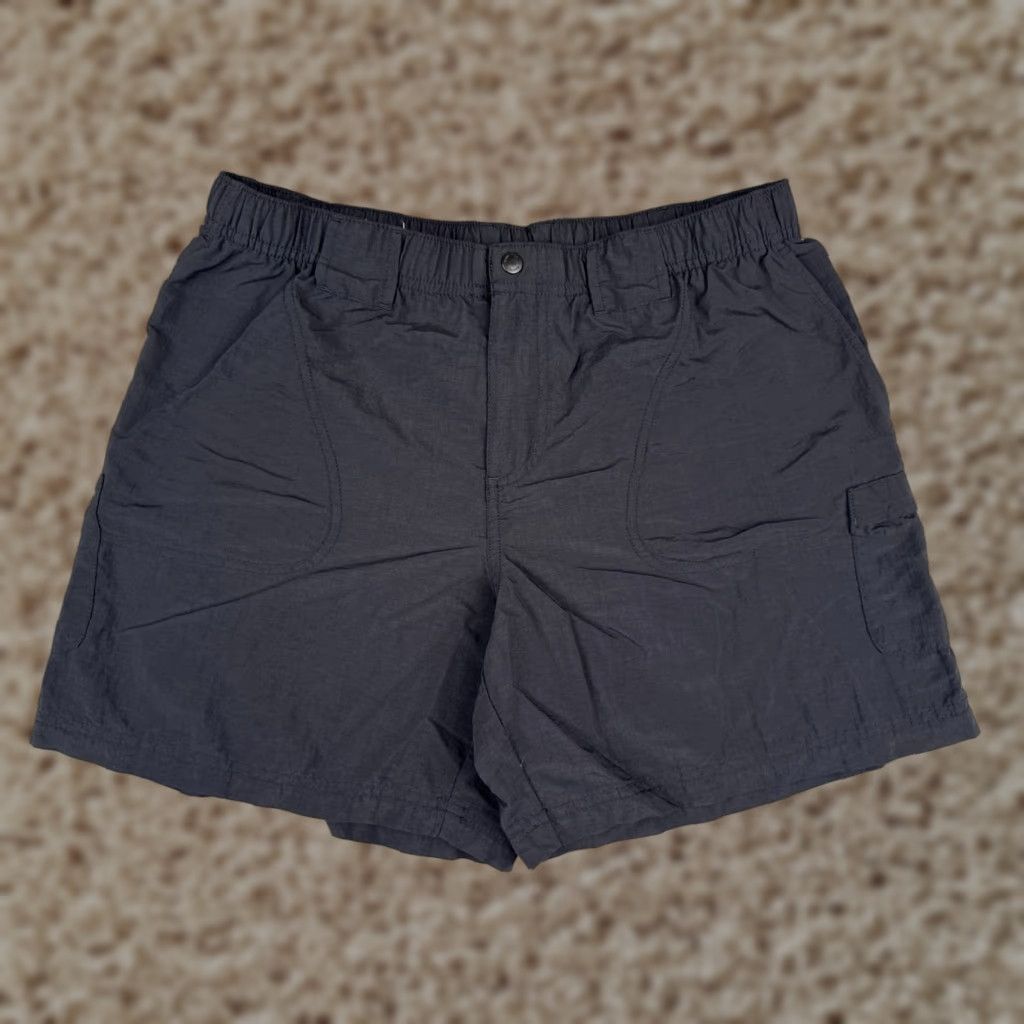 Vintage Columbia Women's Cargo Shorts Medium Black Nylon Casual Travel Activewear 34x5 Size 32" / US 10 / IT 46 - 1 Thumbnail