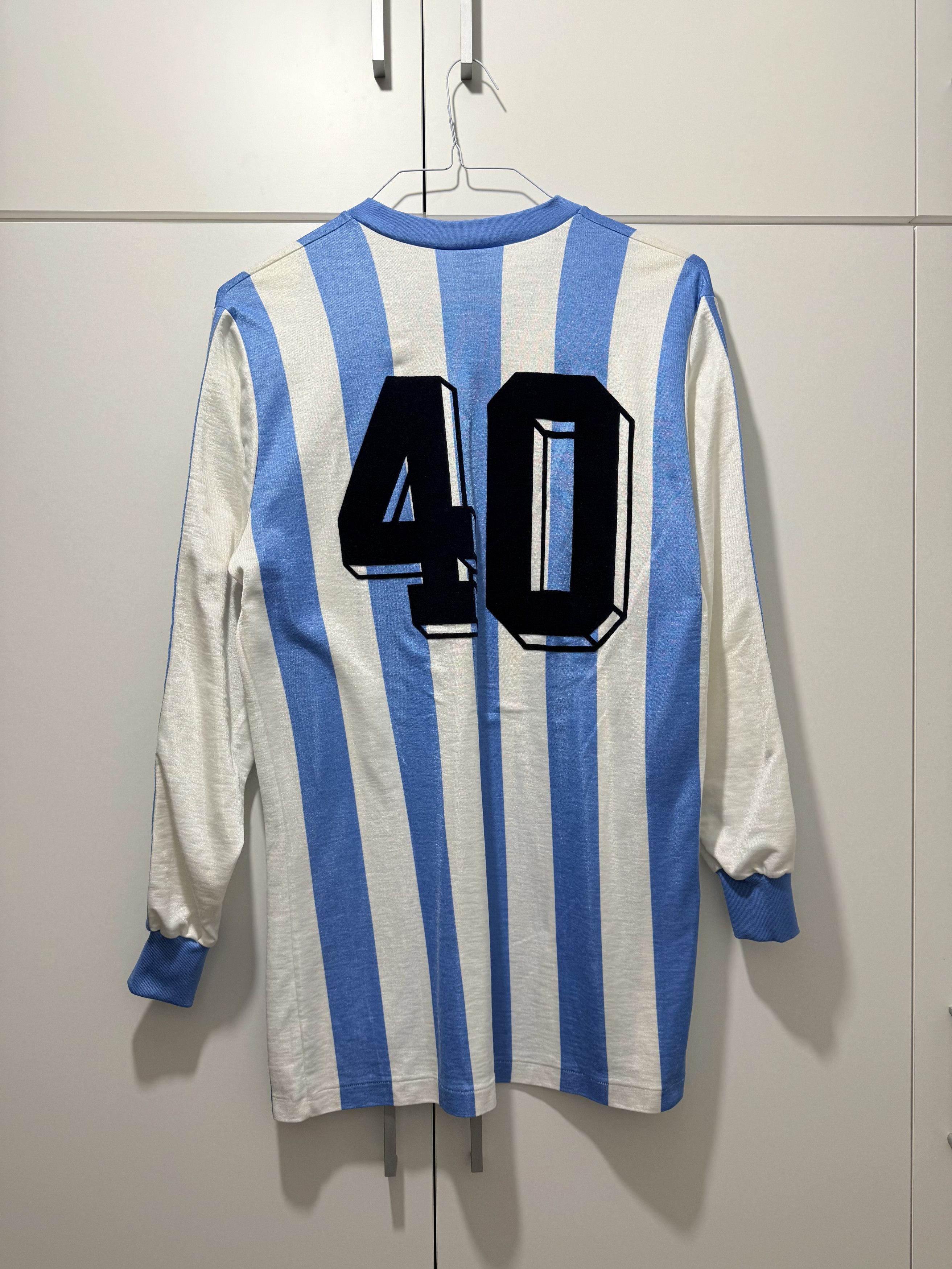 Adidas Vintage 1985 Adidas Racing Club de Avellaneda Home Kit (L) Size US L / EU 52-54 / 3 - 2 Thumbnail