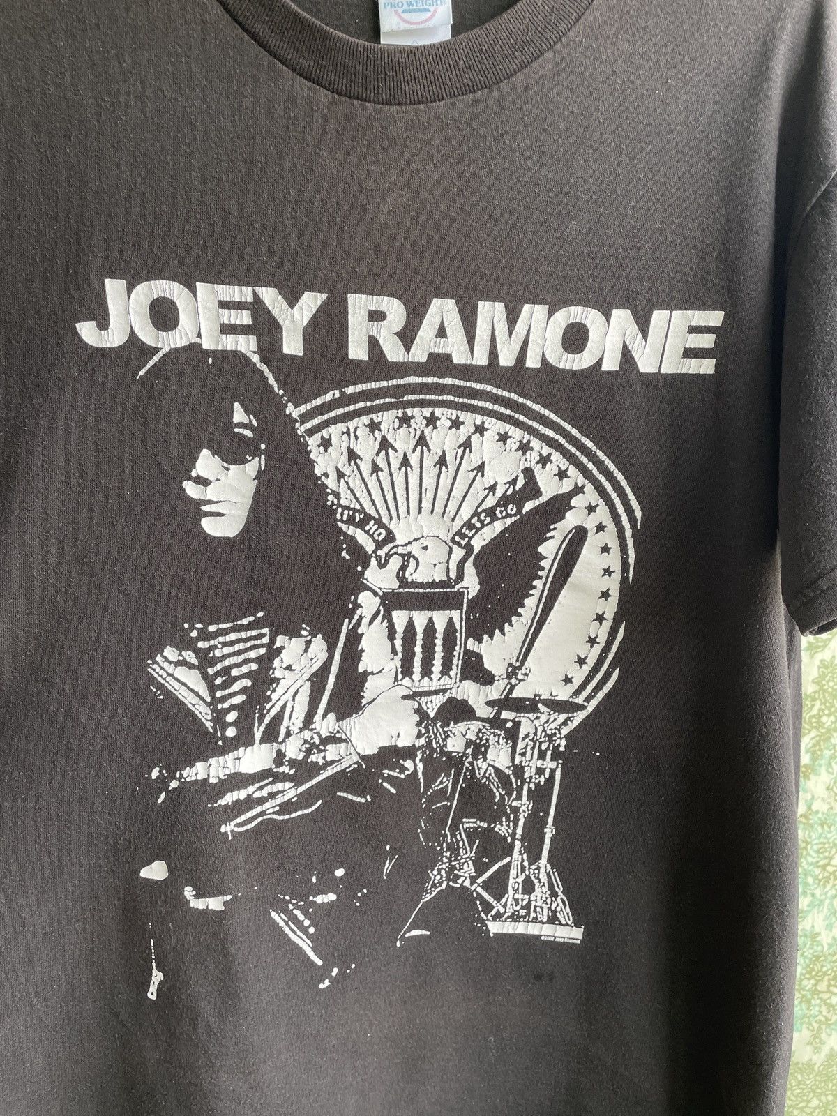 Delta Vintage 2002 Joey Ramone Rock Band Black T-Shirt Men’s Sz M Size US M / EU 48-50 / 2 - 4 Thumbnail