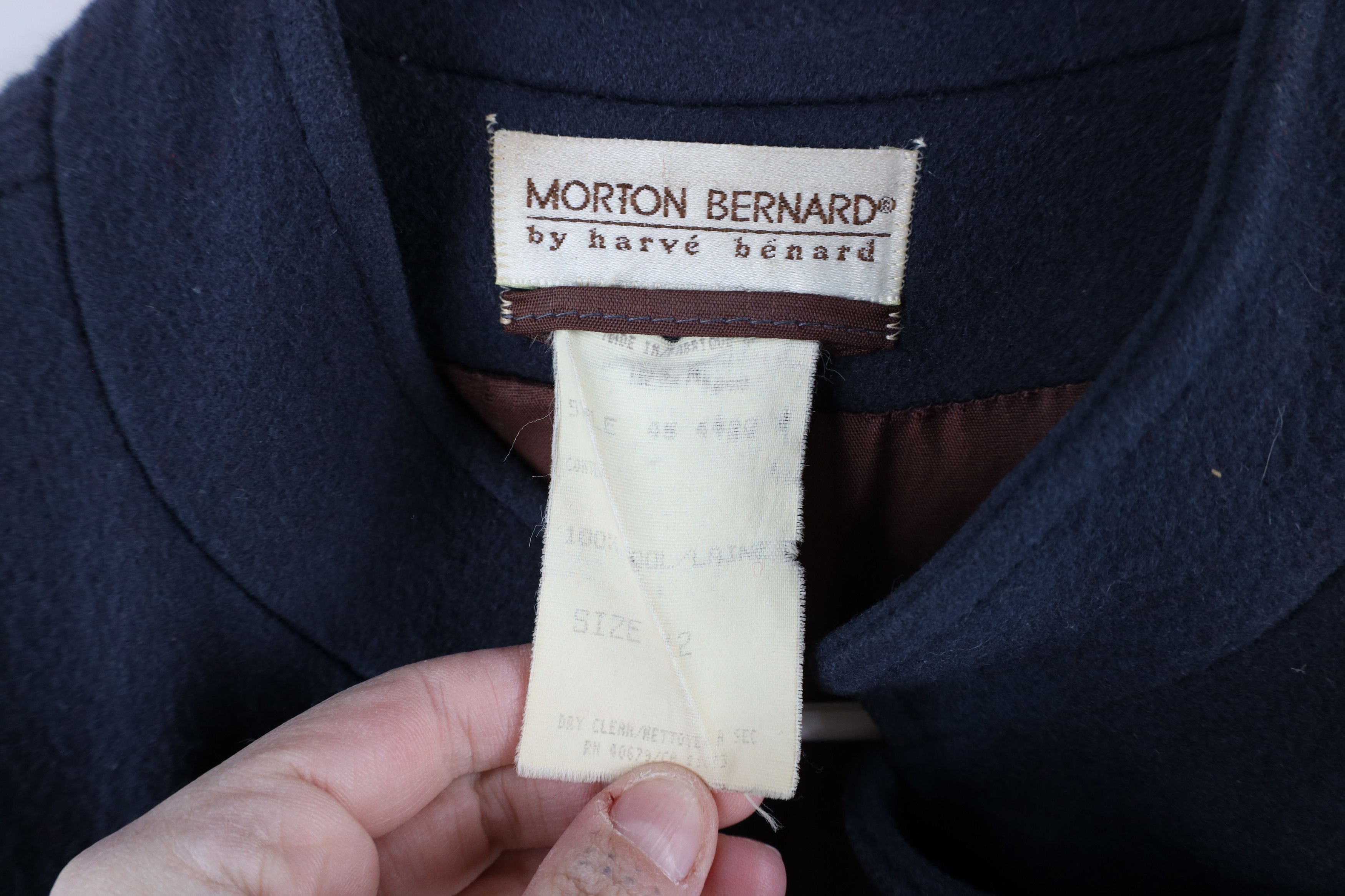 Vintage Vintage 90s Streetwear Military Style Wool Trench Coat USA Size XL / US 12-14 / IT 48-50 - 11 Thumbnail
