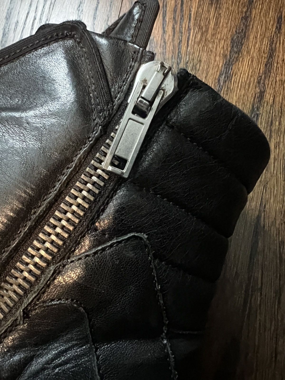 Rick Owens Rick owens ss10 leather hoof dunk Size US 9 / EU 42 - 10 Thumbnail