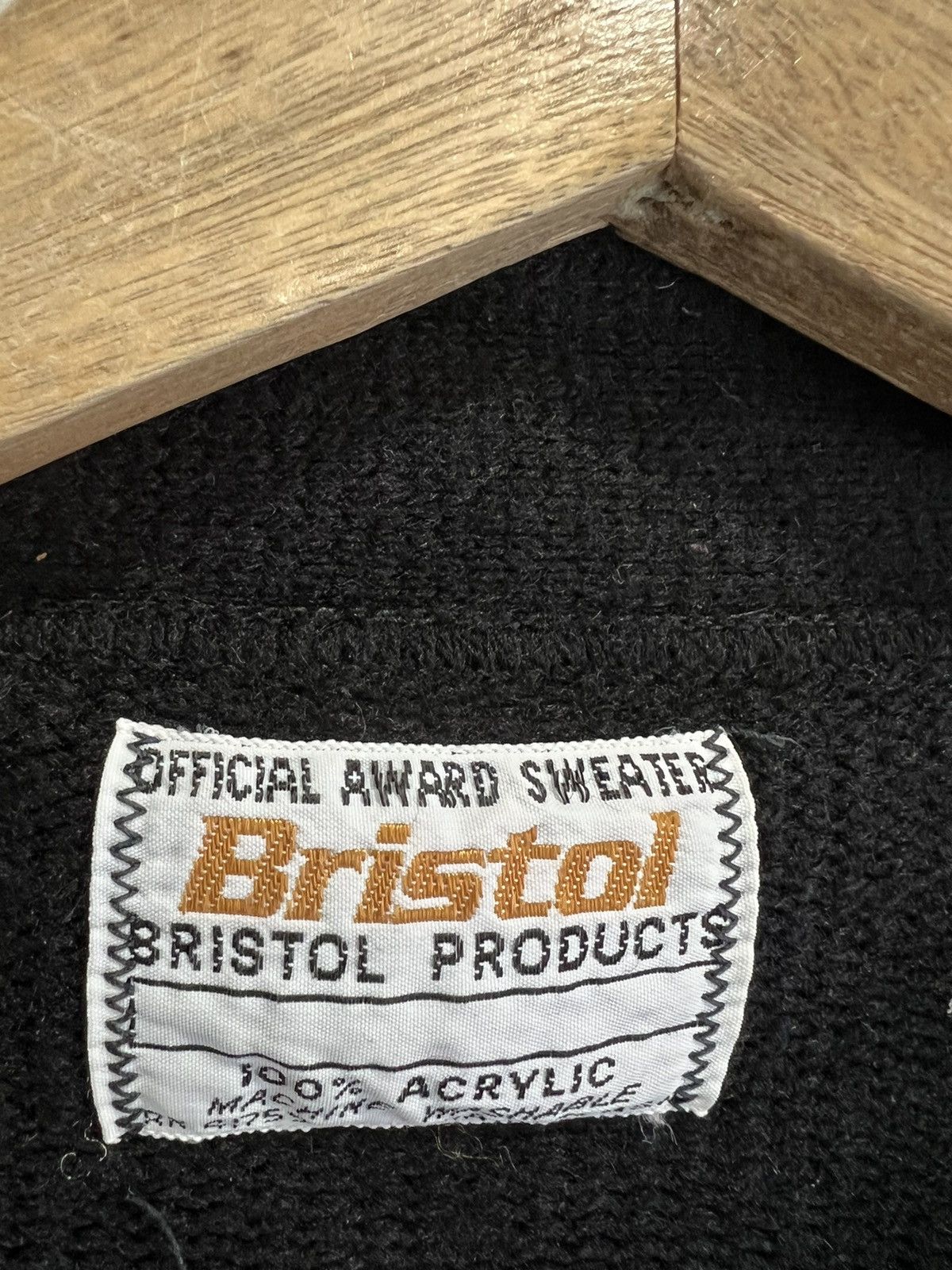 Vintage Vintage Bristol 1985 Champs Sweater Cardigan Knit Size US L / EU 52-54 / 3 - 3 Thumbnail