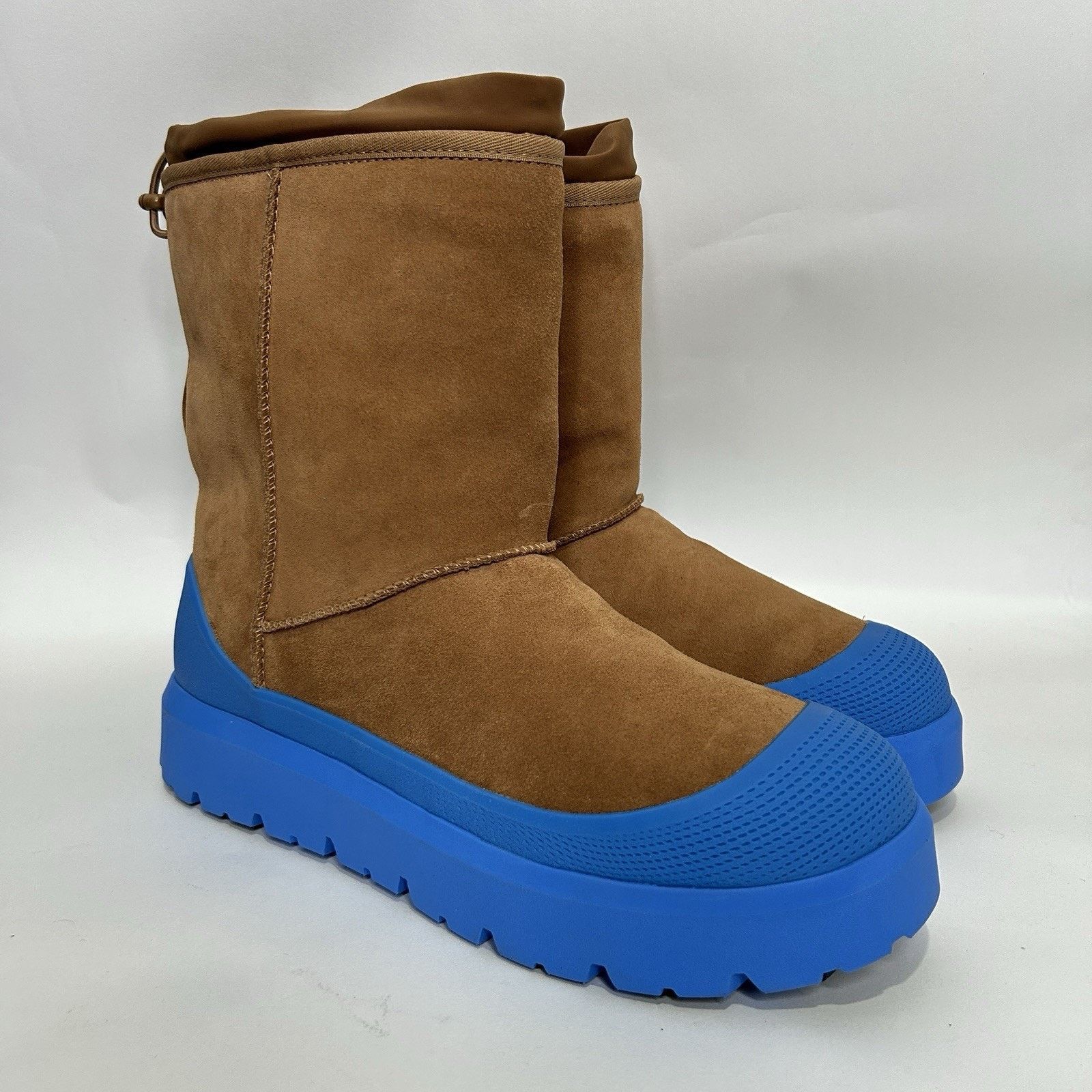 Ugg UGG Classic Short Hybrid Boot “Chestnut Sky Blue” 1143992 Size US 15 / EU 48 - 1 Thumbnail