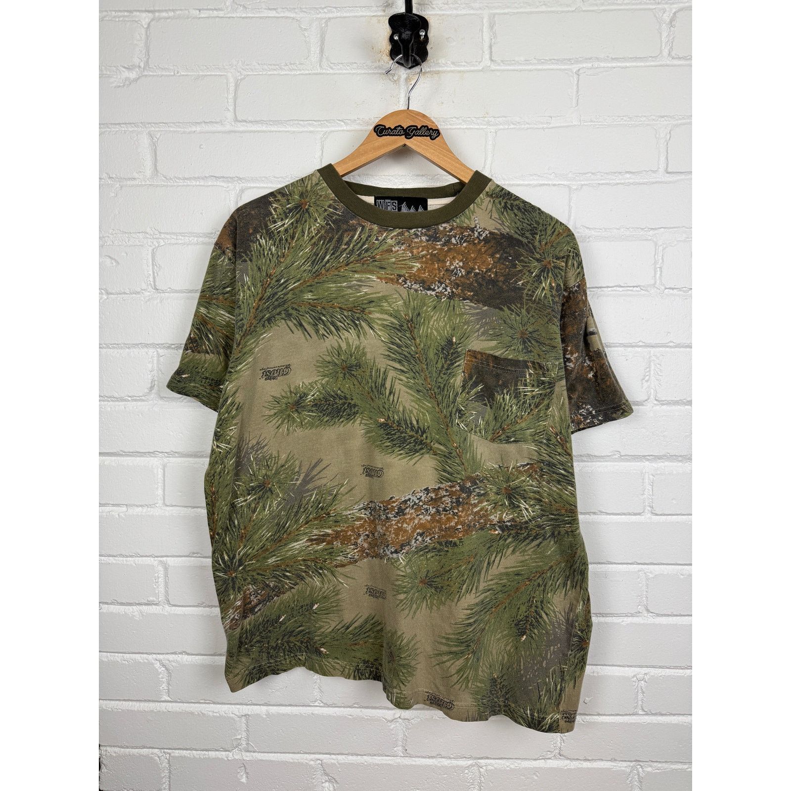 Vintage Vintage 90s WFS Element Gear Ridge Ghost Camo T Shirt Sz L Size US L / EU 52-54 / 3 - 1 Thumbnail