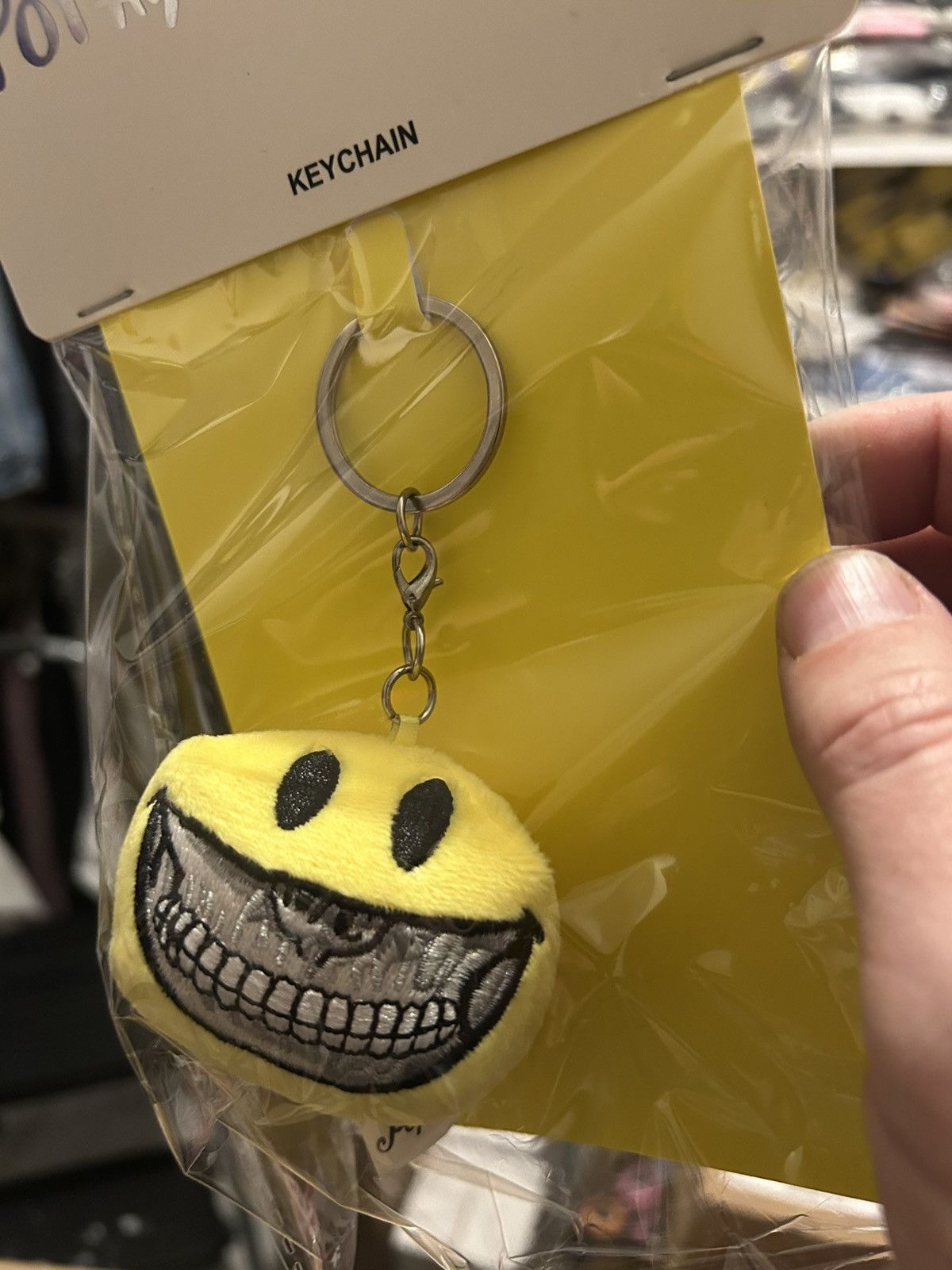 Medicom Toy Ron English smile grin keychain Size ONE SIZE - 4 Thumbnail