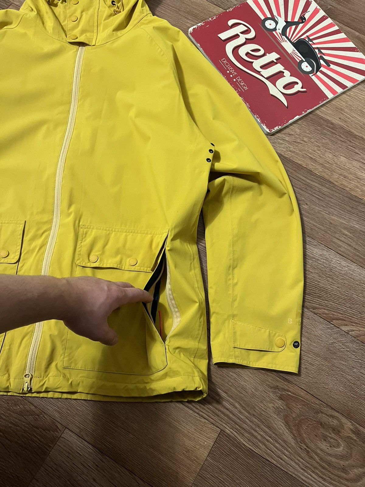 Barbour Barbour Weld Jacket Outdoor Raincoat Size US XL / EU 56 / 4 - 5 Thumbnail