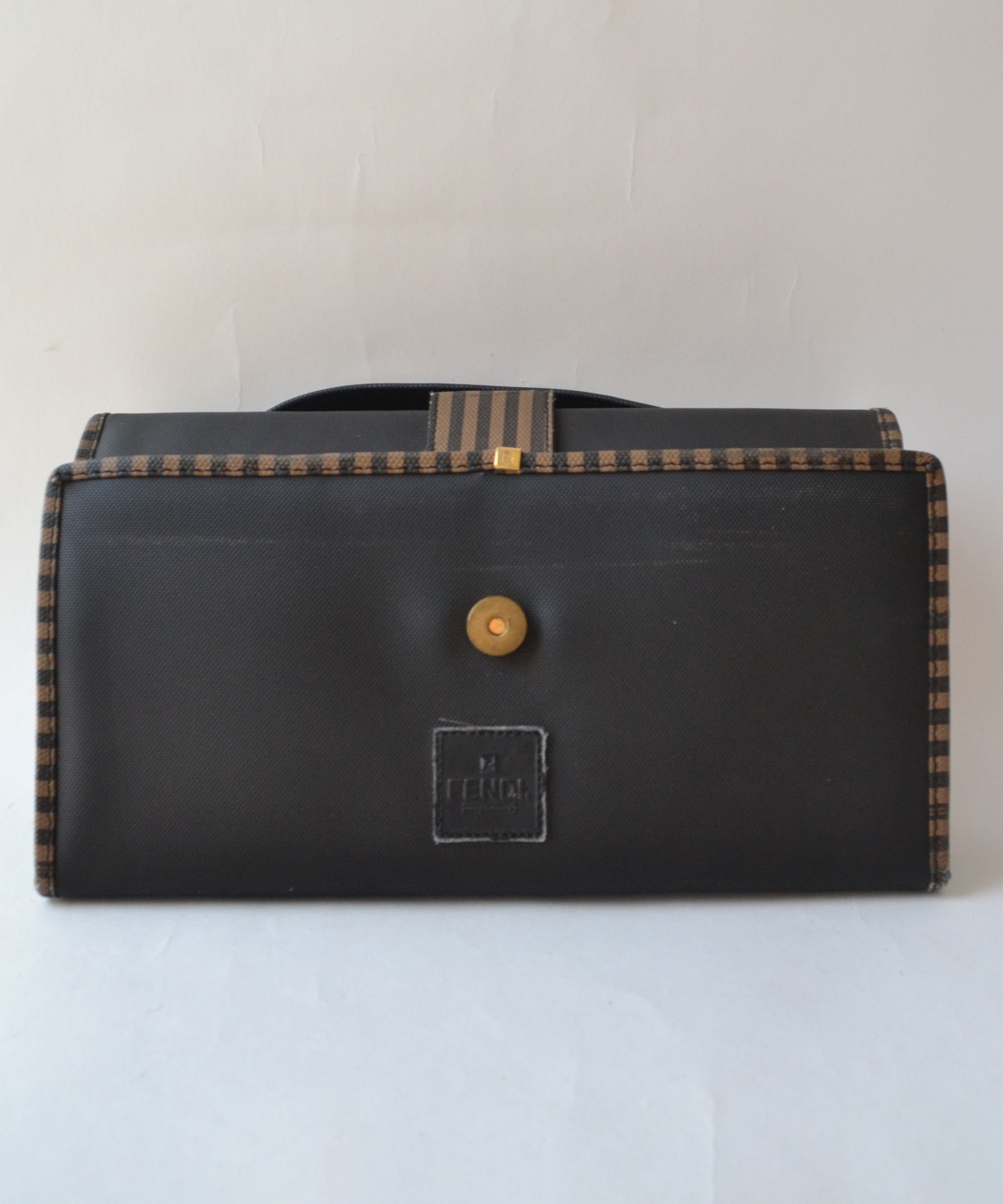 Fendi FENDI Travel Bag Men's Toiletries Set Handbag Black Brown Size ONE SIZE - 10 Thumbnail