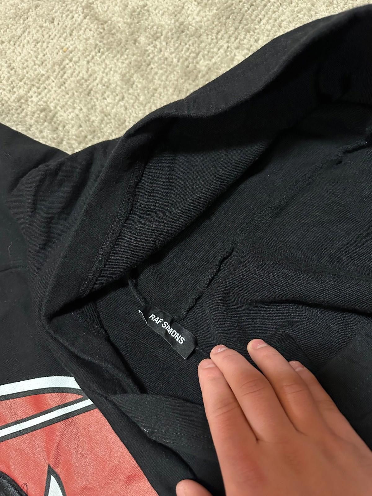 Raf Simons SWEATSHIRT RAF SIMONS OVERSIZED SLEEVLESS HOODIE Sz L Size US L / EU 52-54 / 3 - 5 Thumbnail