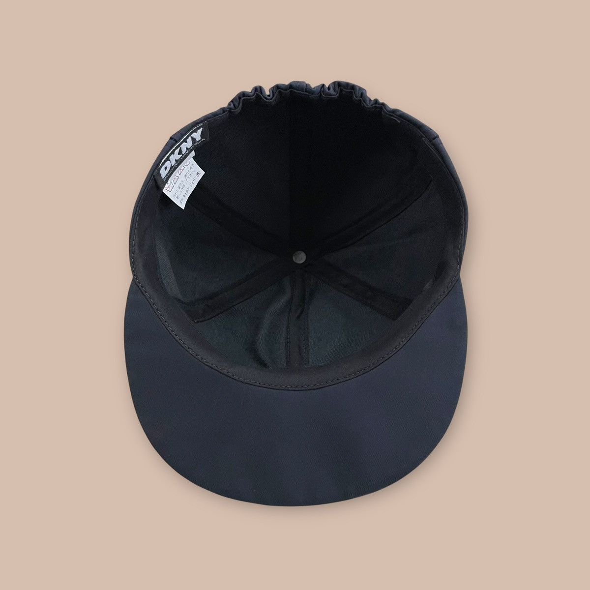 DKNY Vintage DKNY Dark Navy Shining Nylon Hat Size ONE SIZE - 9 Thumbnail