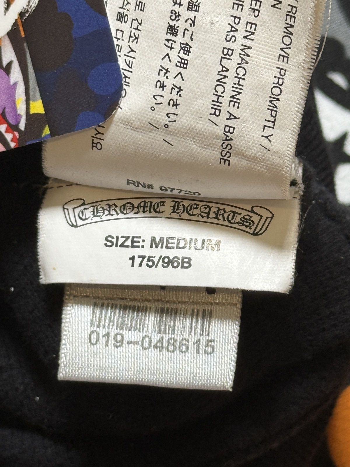 Chrome Hearts Chrome Hearts Icey Blue Script Logo Thermal Hoodie Size US M / EU 48-50 / 2 - 10 Thumbnail
