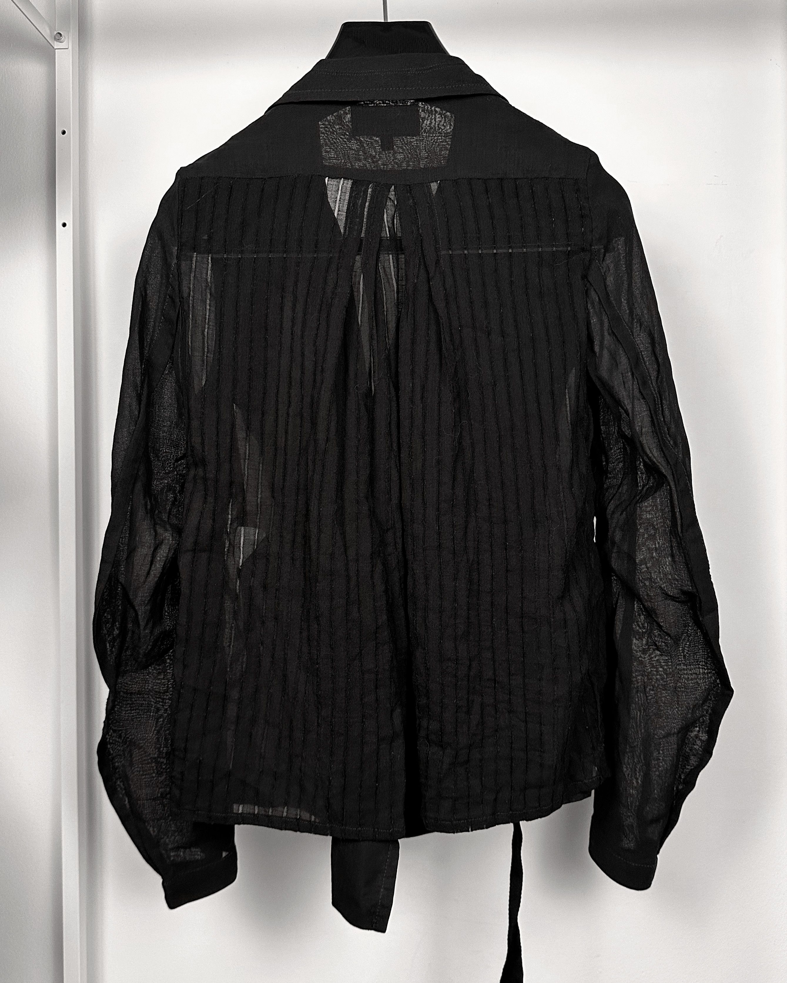 Ann Demeulemeester Ann Demeulemeester Sheer Transformer Jacket Size US S / EU 44-46 / 1 - 5 Thumbnail