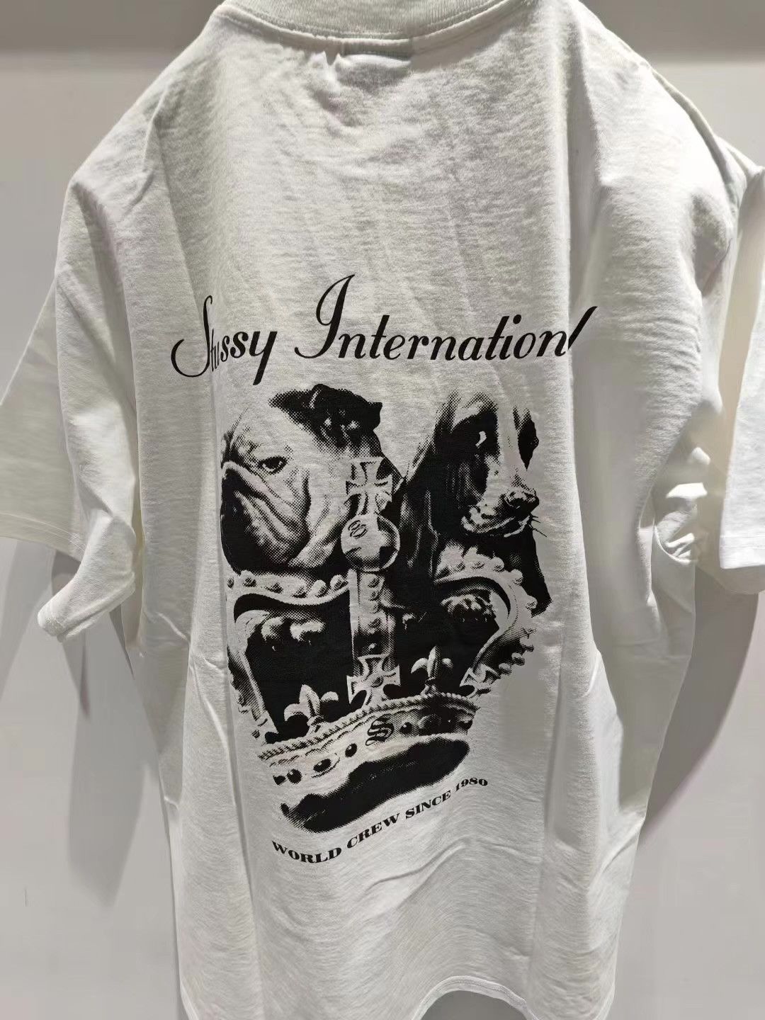 Stussy Stussy DOG CROWN TEE 24FW Dog Crown Short Sleeve Tee Q15 Size US M / EU 48-50 / 2 - 3 Thumbnail