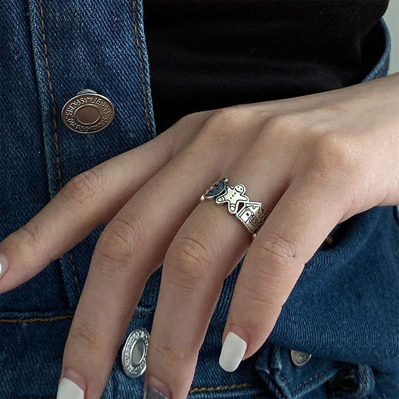 Jewelry Smile New Design Jewelry Rings Open Chrome Ring (Size 7-13) Size ONE SIZE - 4 Thumbnail