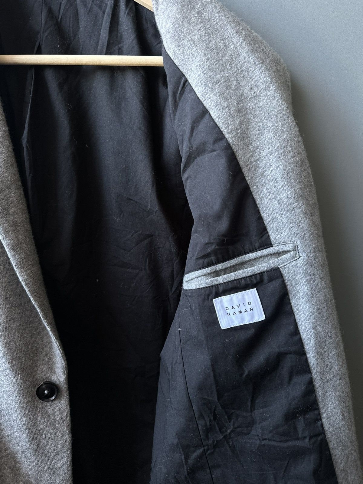 DAVID NAMAN DAVID NAMAN Blazer Jacket Wool Coat Size 48 Size US M / EU 48-50 / 2 - 5 Thumbnail