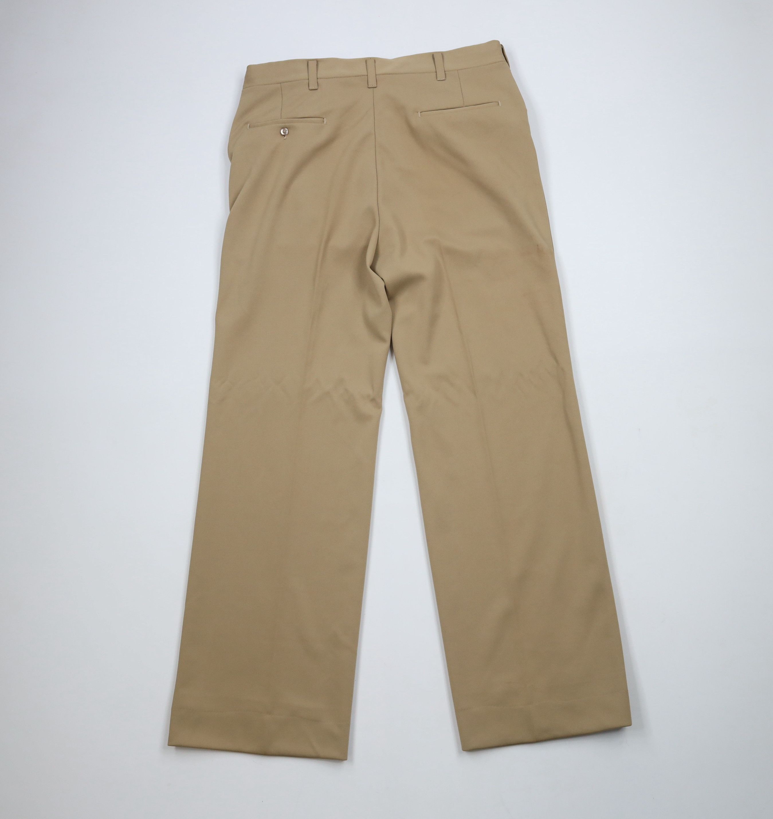 Vintage Vintage 70s Streetwear Bell Bottoms Chino Pants Beige USA Size US 36 / EU 52 - 9 Thumbnail