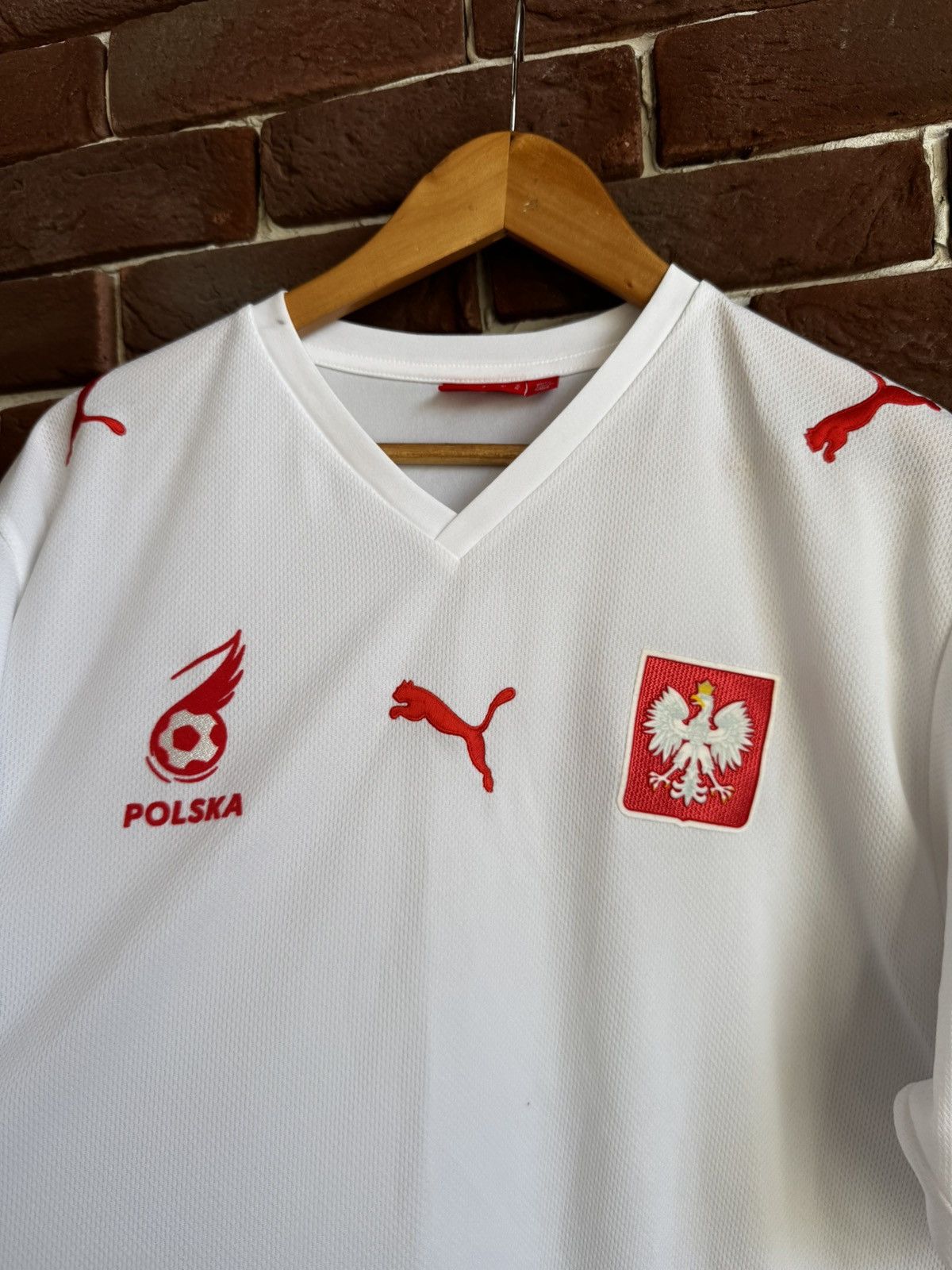 Puma Puma Polish National Team Football Kit Jersey XL White Size US XL / EU 56 / 4 - 3 Thumbnail