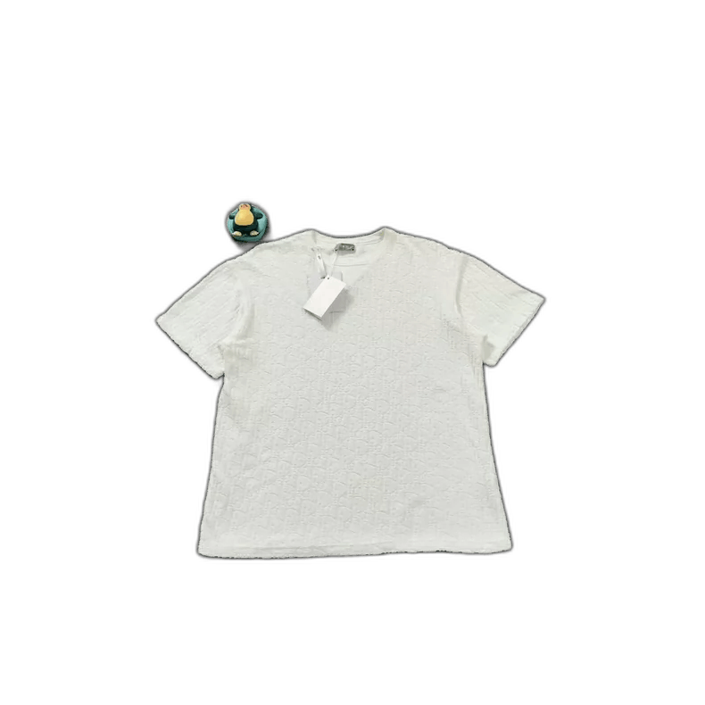 Dior White Short Sleeve TShirt-2506